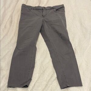 LOFT Charcoal Gray Pants